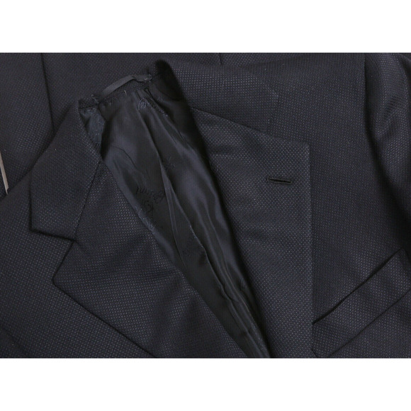 Vintage Brioni Suit 32R 26W Nomentano Navy Blue Custom Made in Italy 14Y - Picture 4 of 15